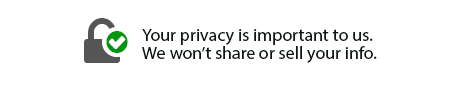 Your information is safe and secure