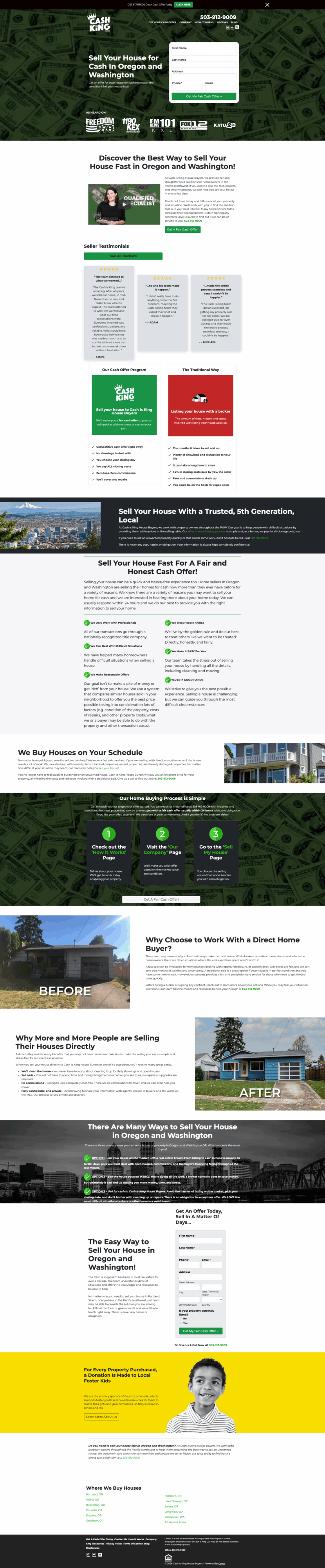 Cash is King Carrot Website