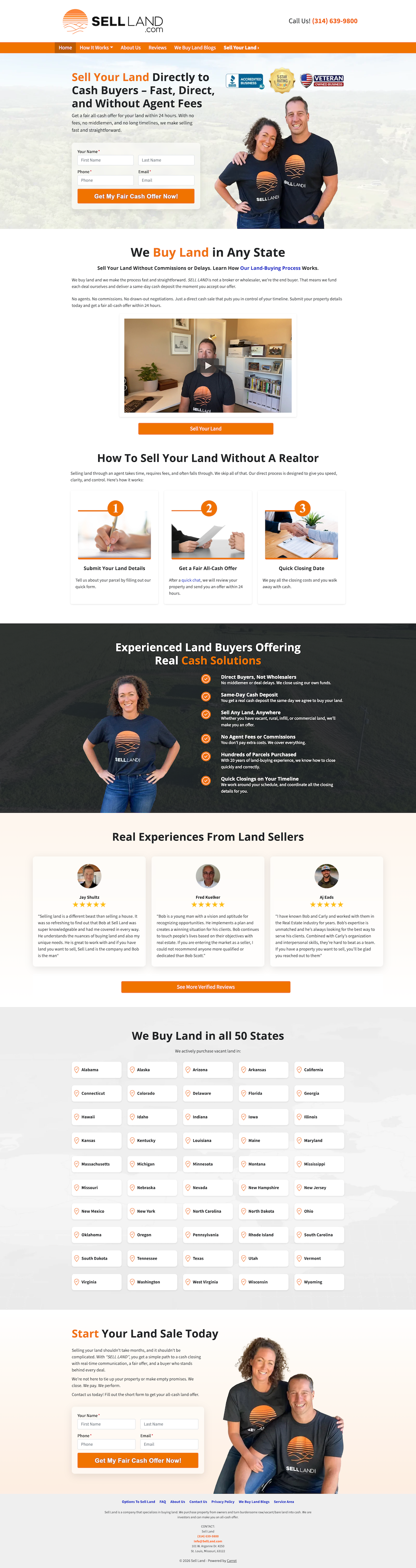 Sell Land, Carrot Site