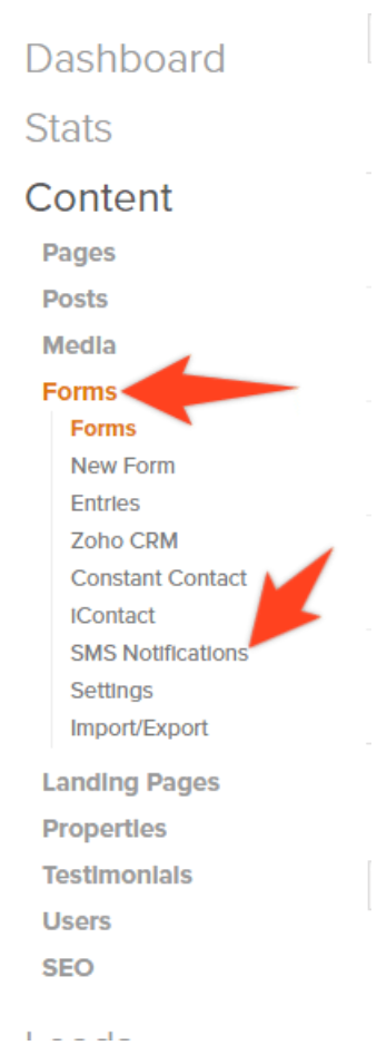 real estate leads notification