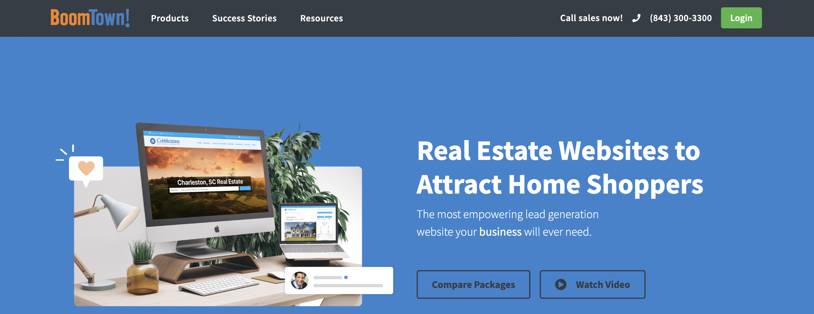 Boomtown ROI real estate website builder