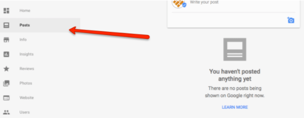 posts for google my business
