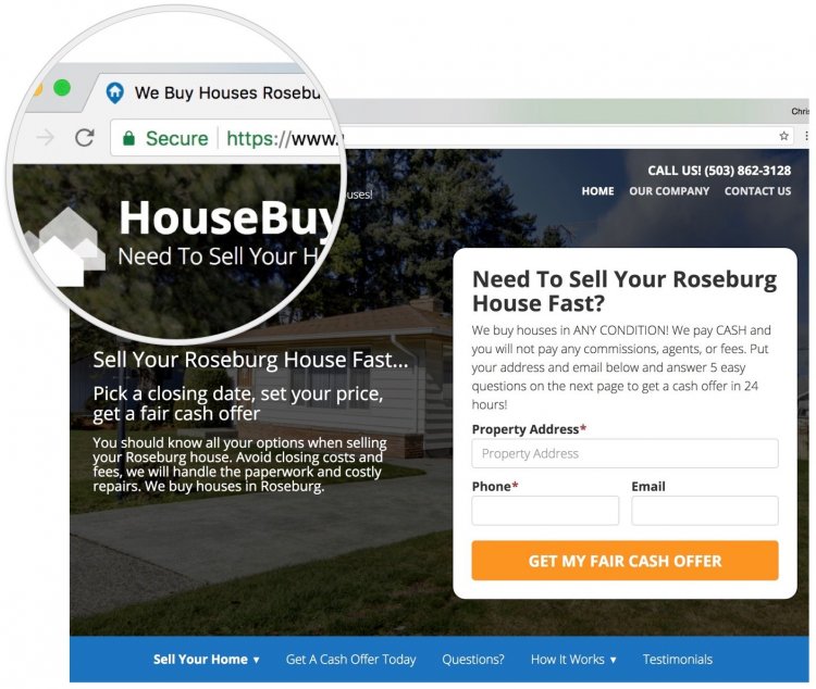 HTTPs on real estate website