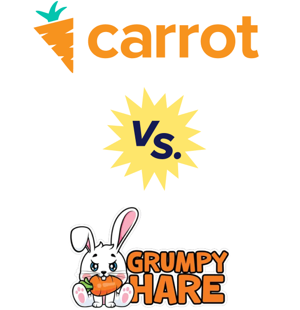 Carrot versus GrumpyHare