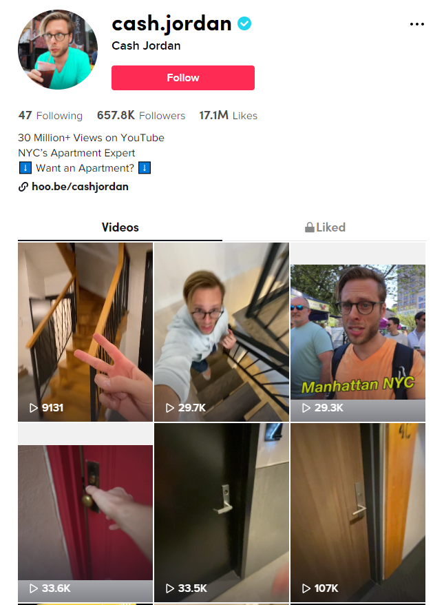 Cash Jordan TikTok
