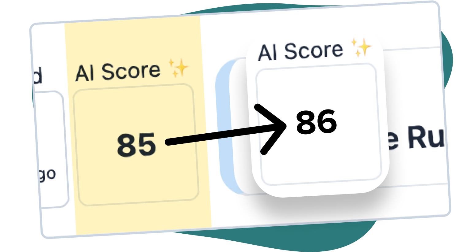 Carrot. CRM AI Lead Scoring - Dynamic lead scores