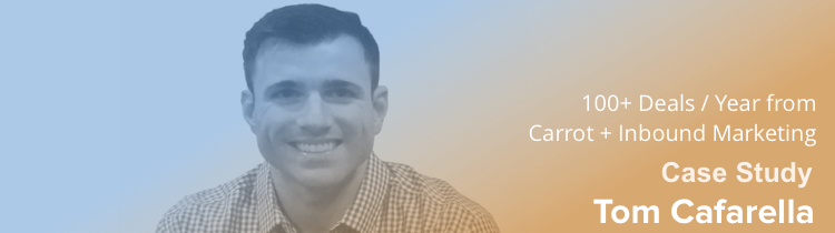 real estate investor lead generation Carrot system