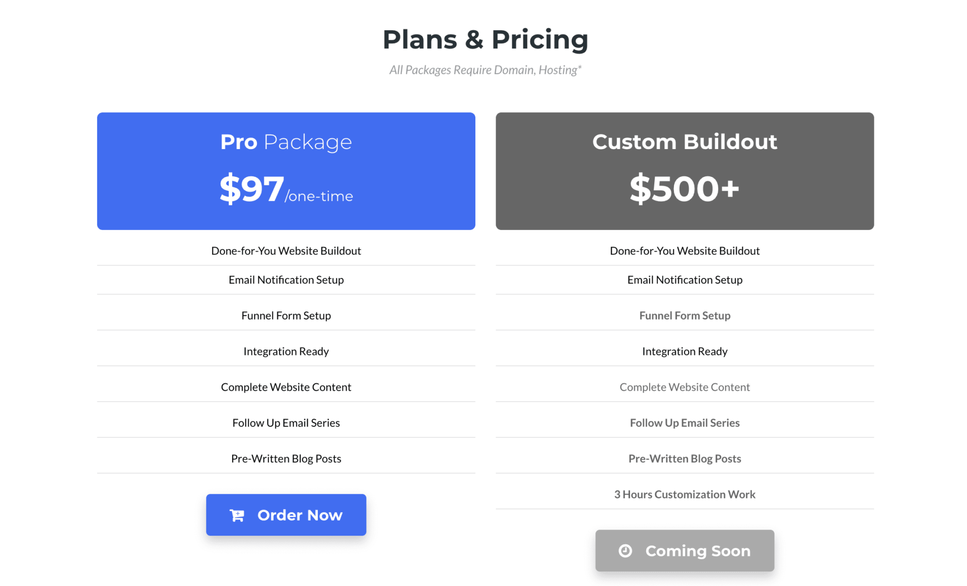 REI Leadz Plans