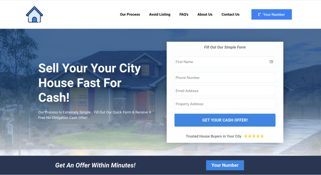 REI Leadz Real Estate Investor websites
