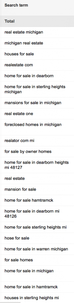 (Remember, these are what people actually searched for right before they saw our ads)