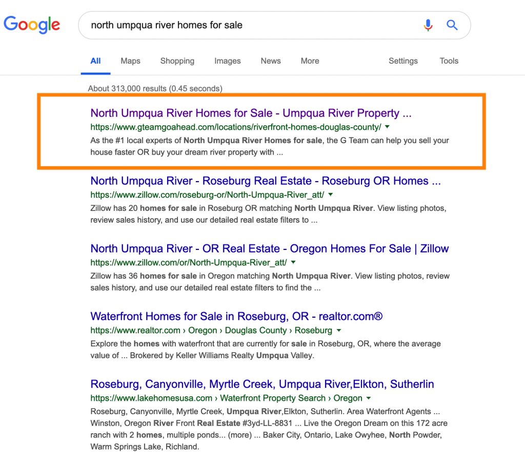 Beating Zillow at SEO