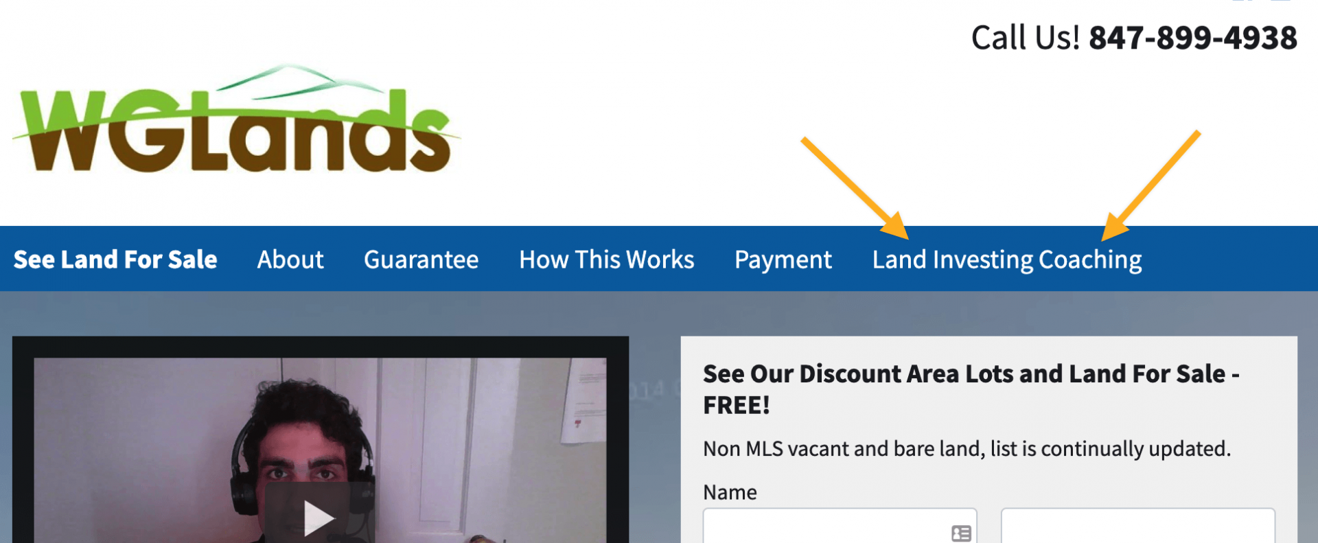 land buying lead magnet