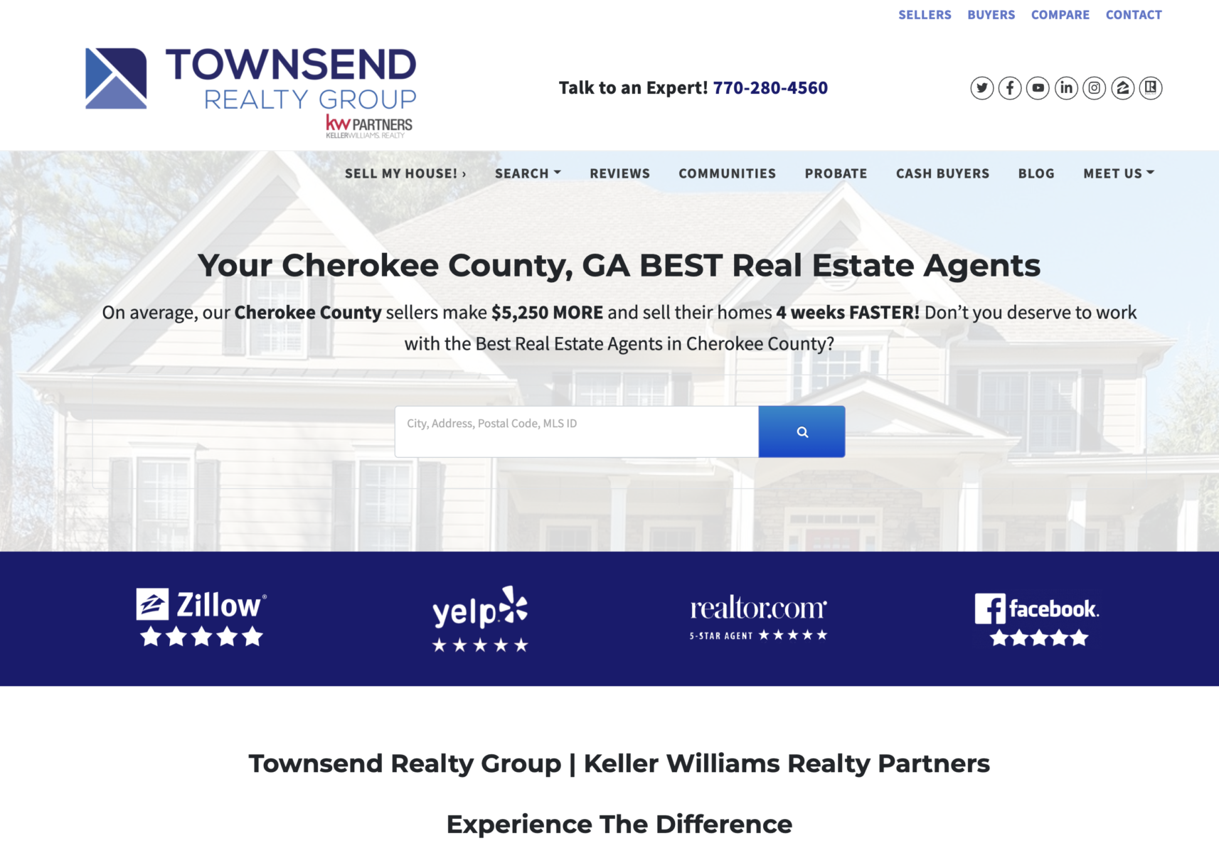 Townsend Realty Group Website