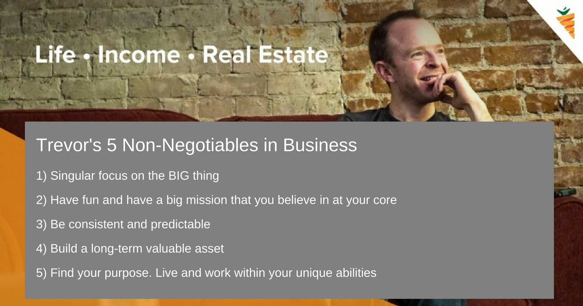 non-negotiables in business and life