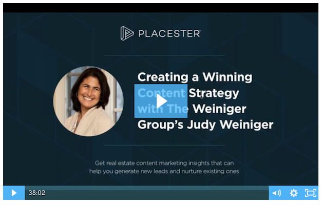 content marketing strategy for real estate