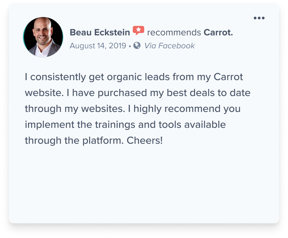 Beau Eckstein recommends Carrot - Via Facebook