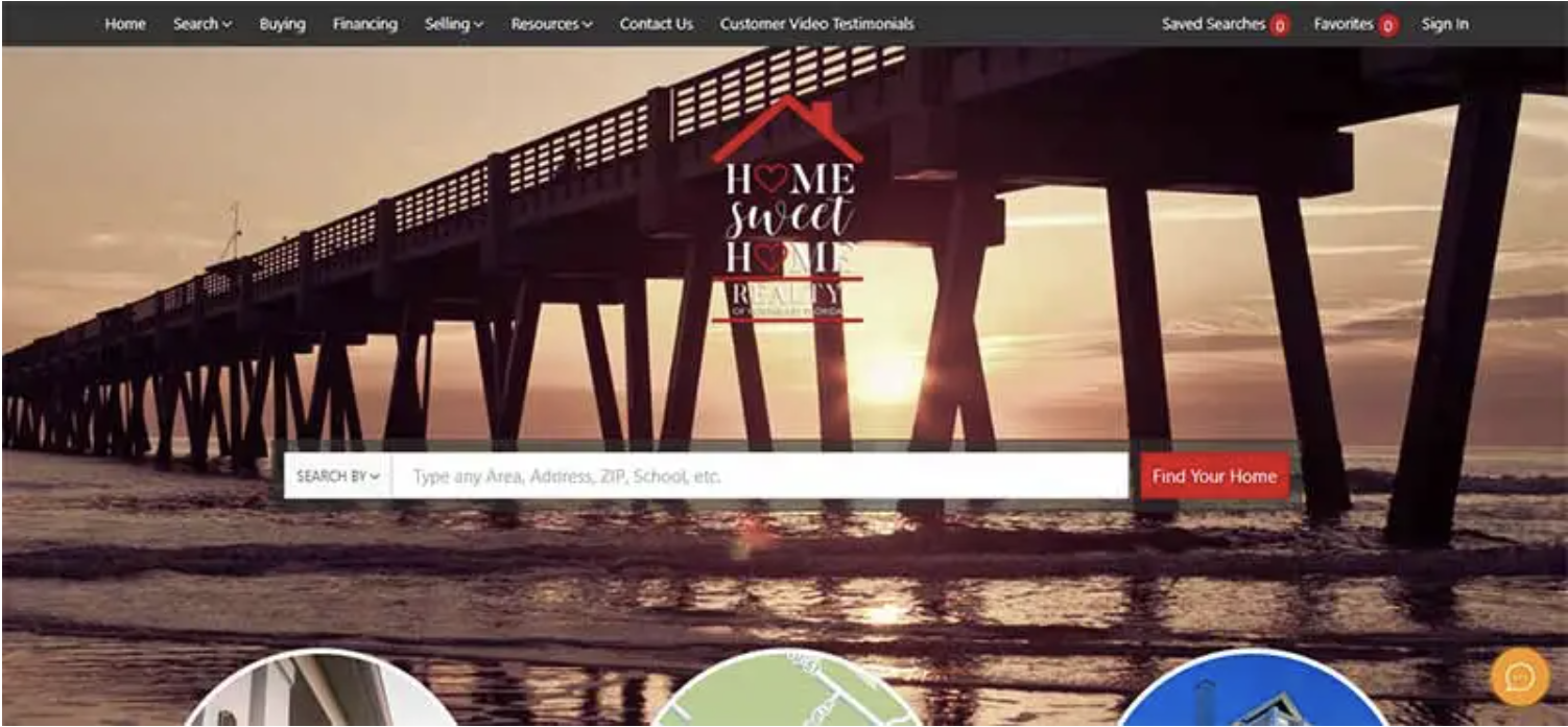 BoomTown real estate website example
