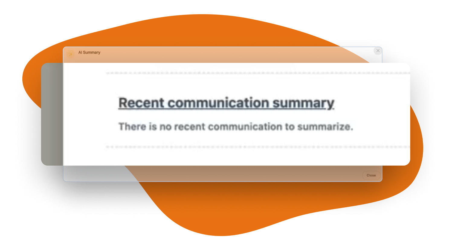 Carrot CRM AI Opportunity Summaries - Recent communications summary