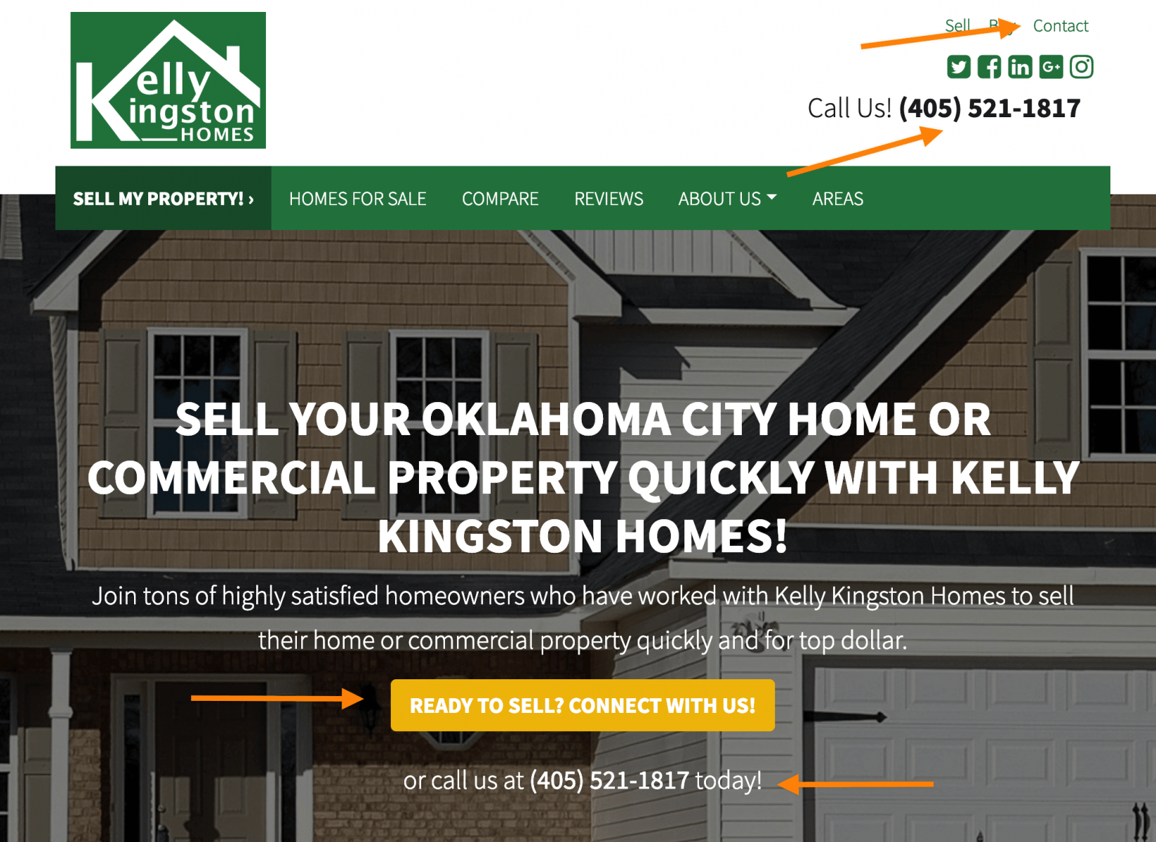 contact call to action