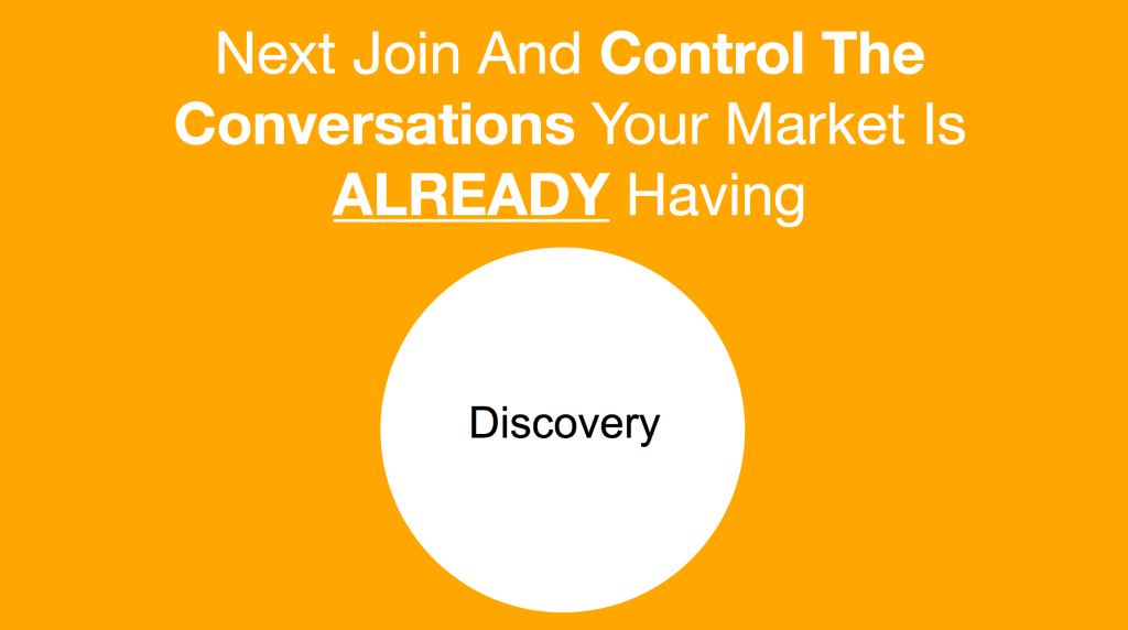conversation marketing discovery