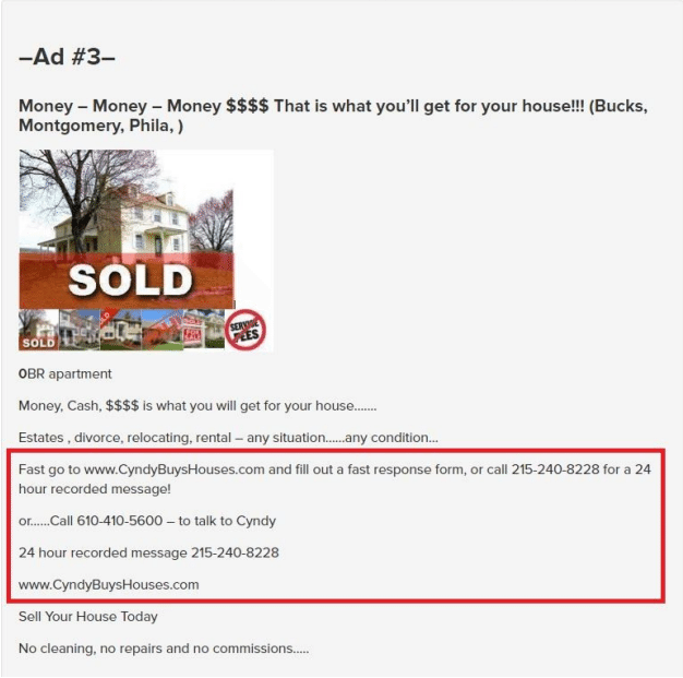 craiglist sold 1