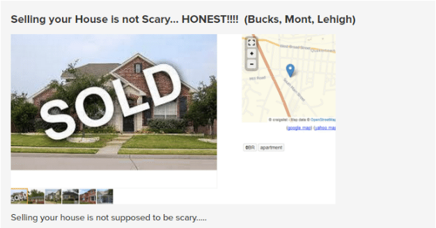 craiglist sold