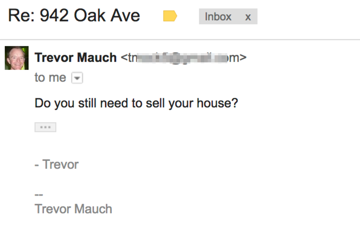 follow up with your motivated seller prospects