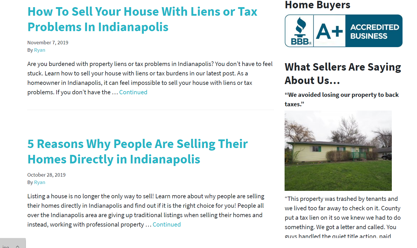 real estate blog content