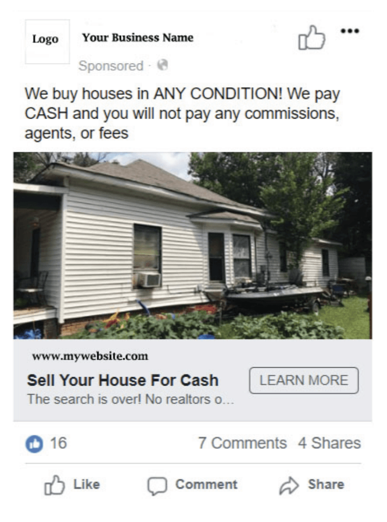 real estate Facebook Ads