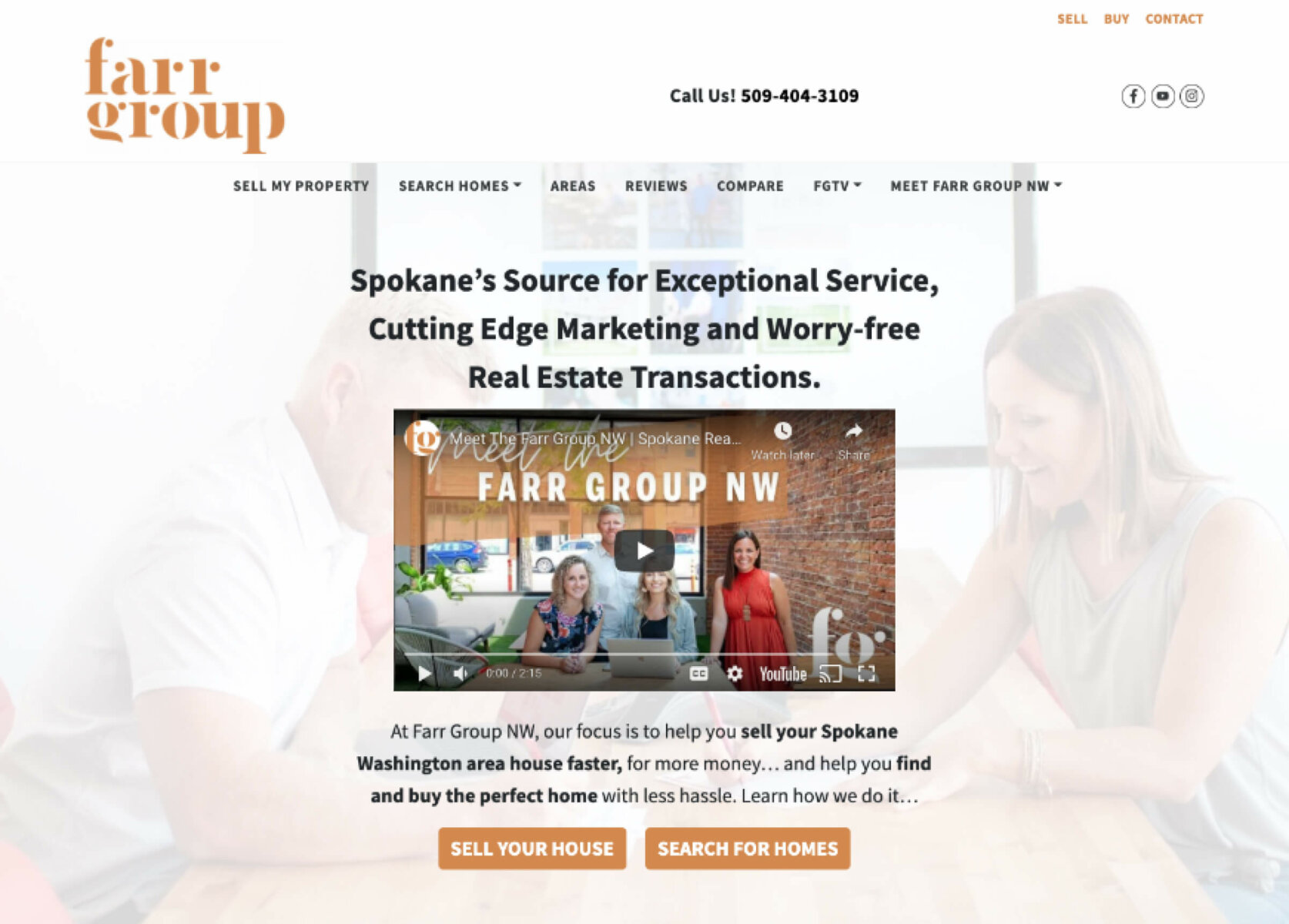Farr Group homepage