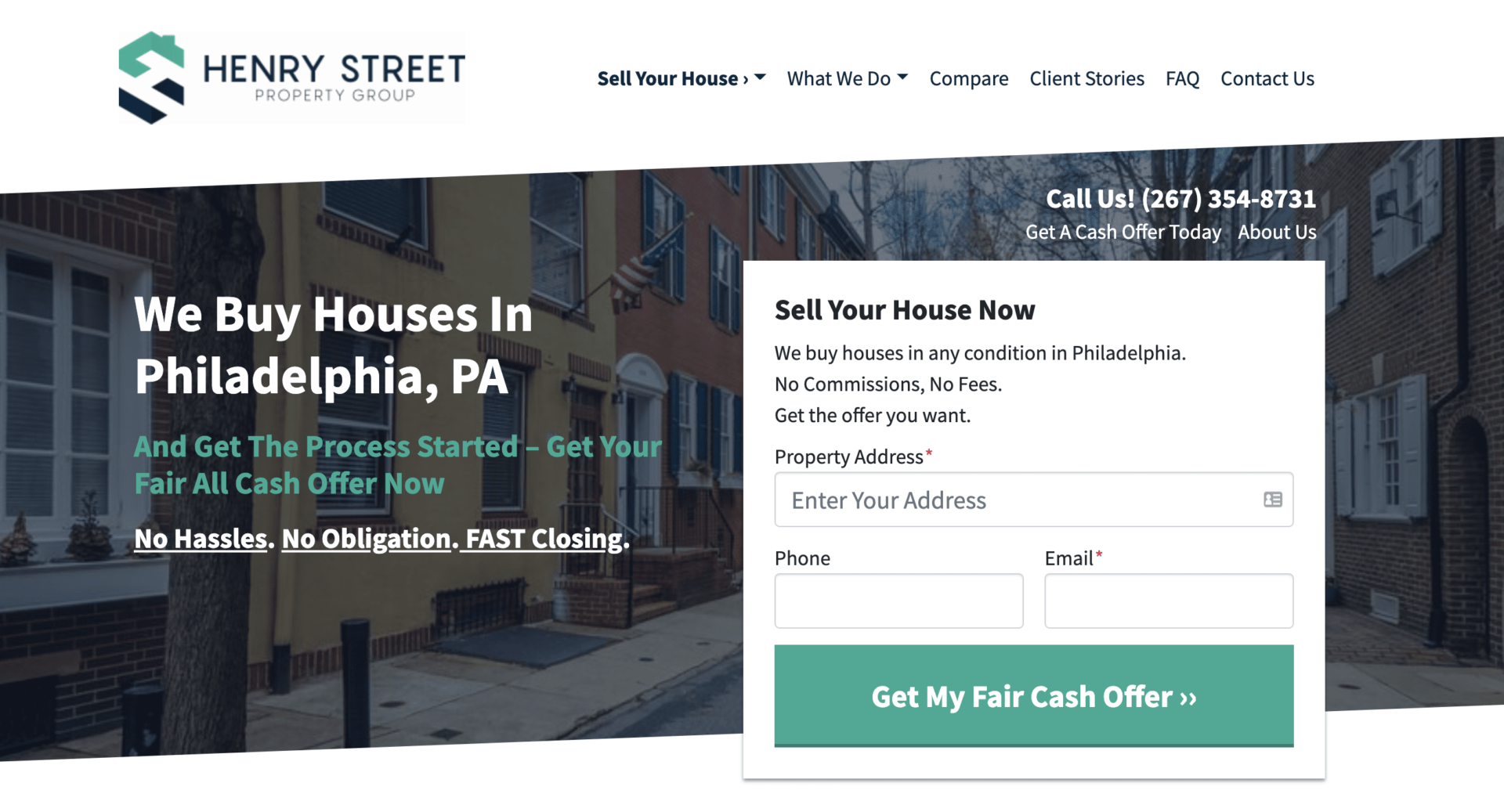 Henry Street Property Group Carrot Website