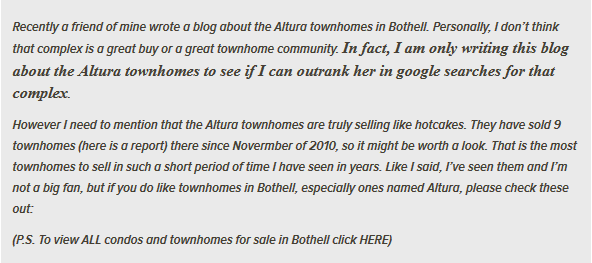 Altura townhomes quote