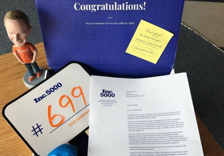 #699 on the 2018 Inc. 5000 list