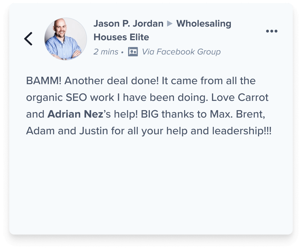 Jason Jordan recommends Carrot