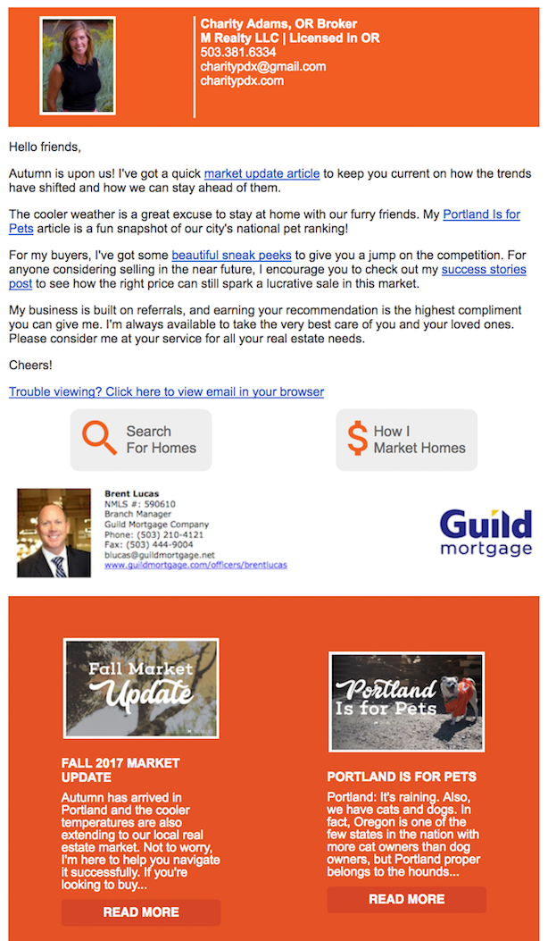 Real Estate Lead Generation Ideas - Email