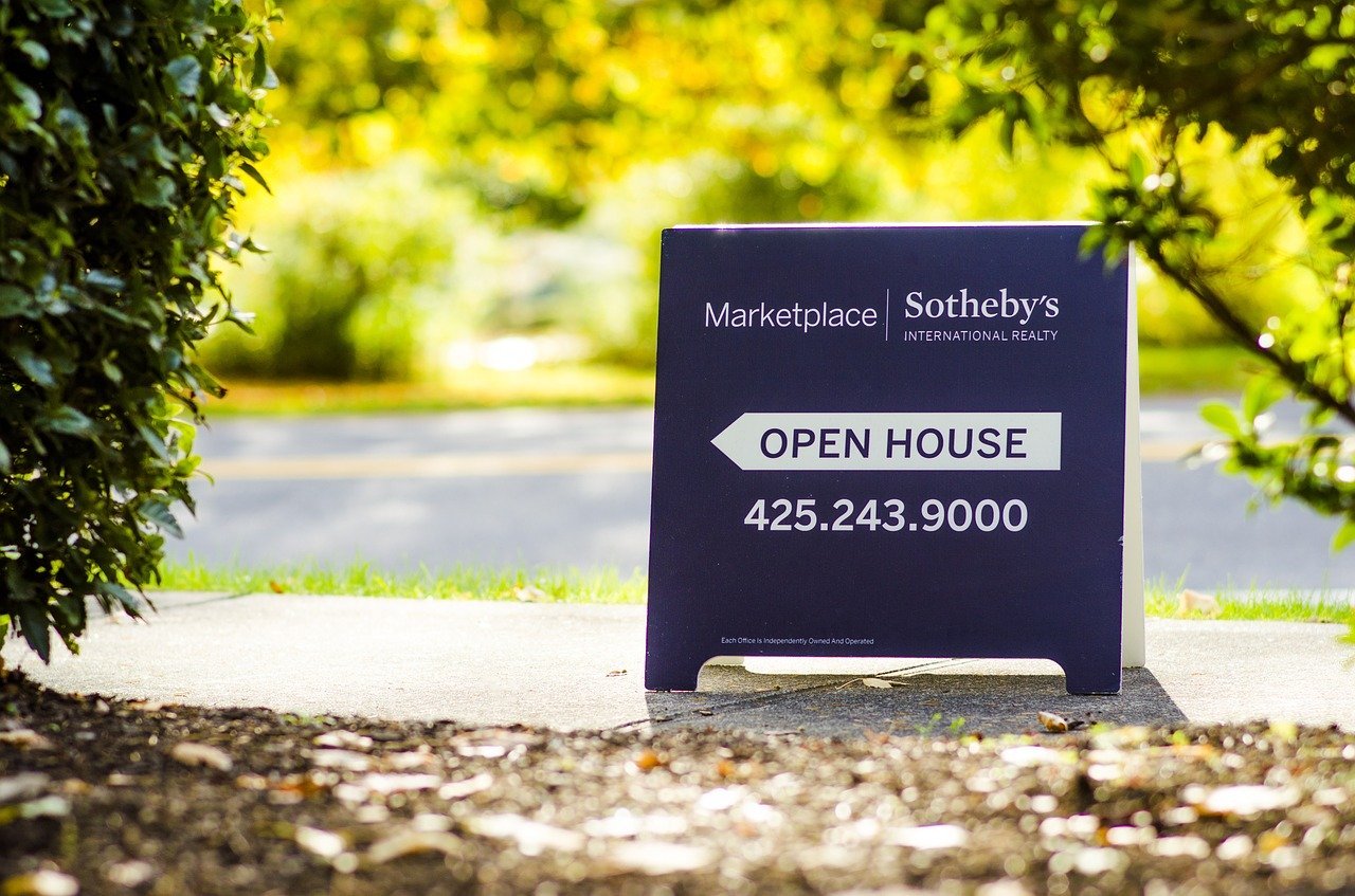 open house signs