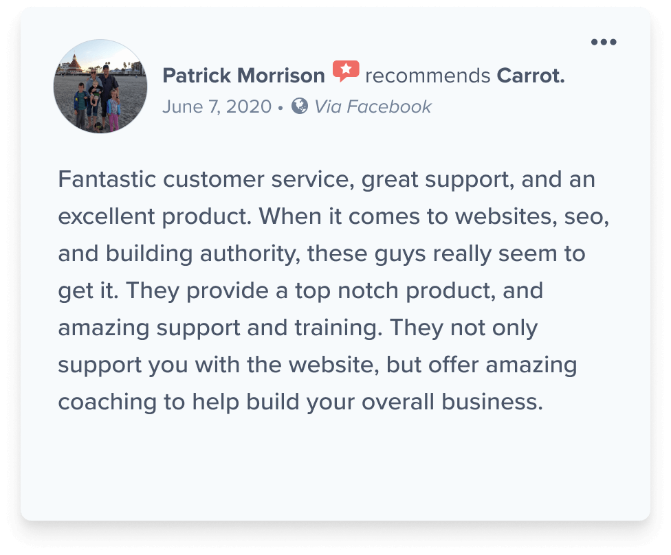 Patrick Morrison recommends Carrot
