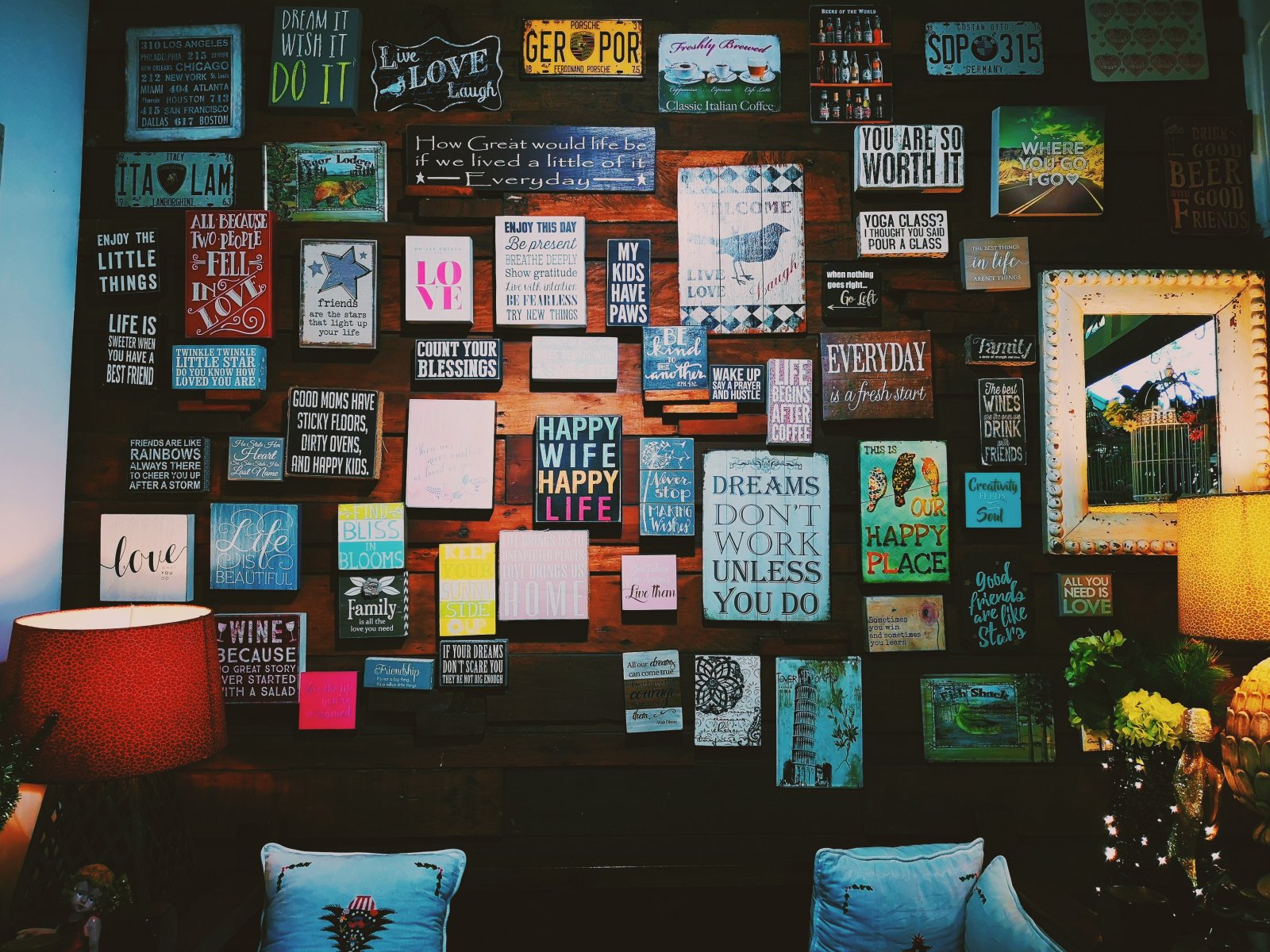 be creative in rough times