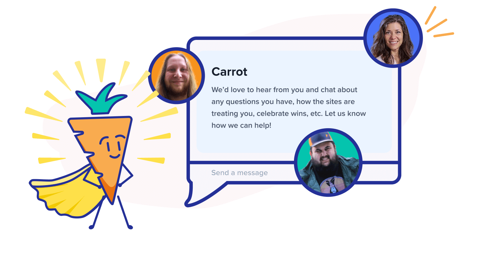 Carrot Customer support