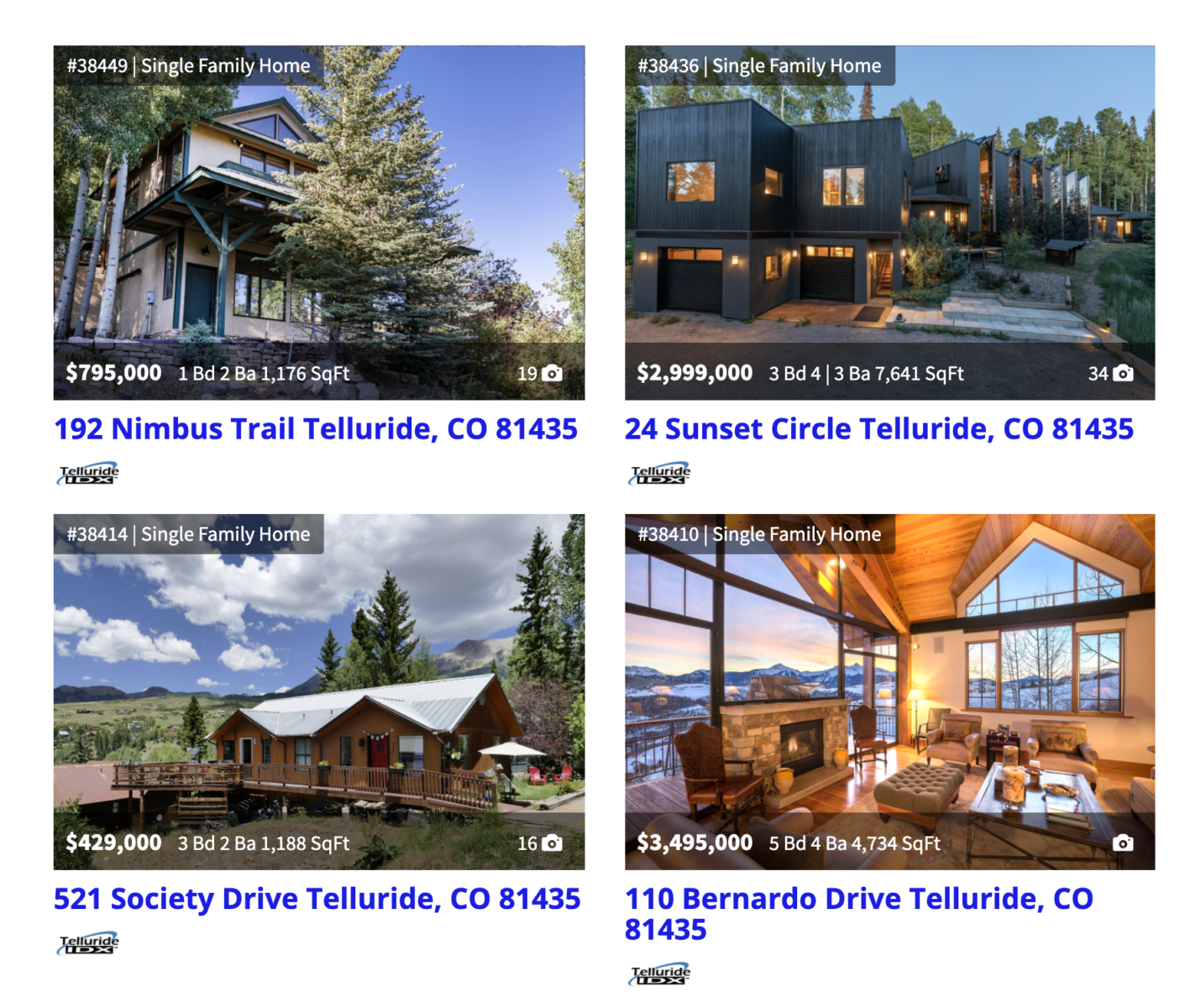 real estate agent website idx feed