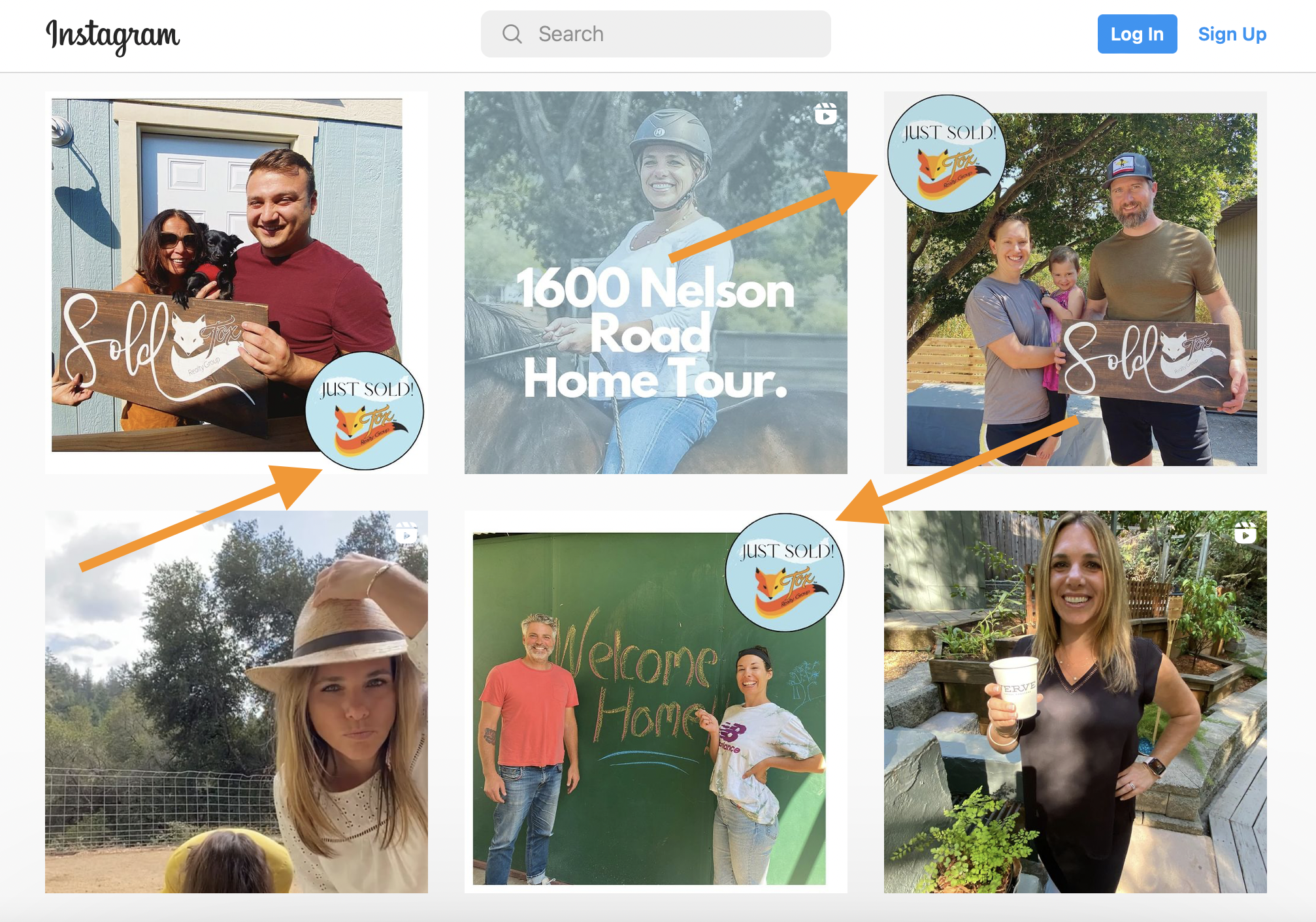 real estate branding on social media