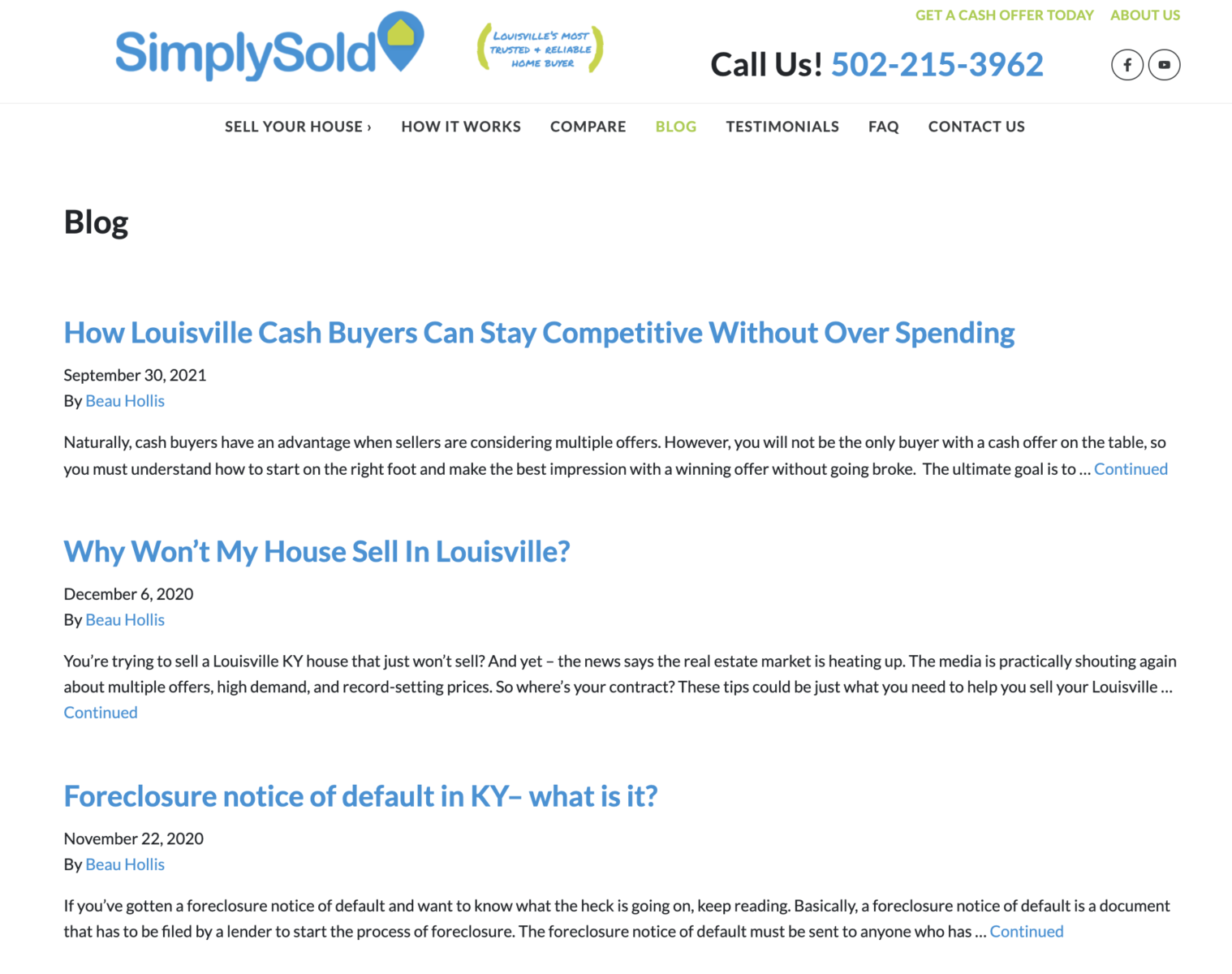 real estate investor blog posts