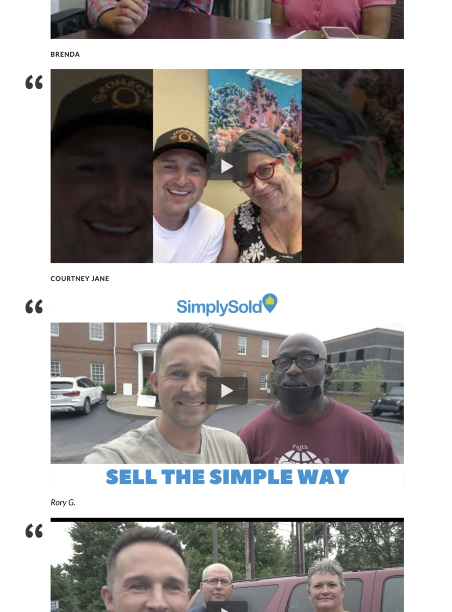 real estate investor testimonials