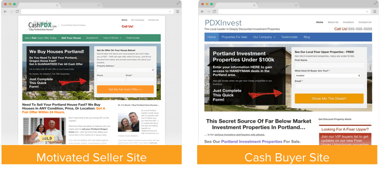 How many real estate wholesaler websites do I need