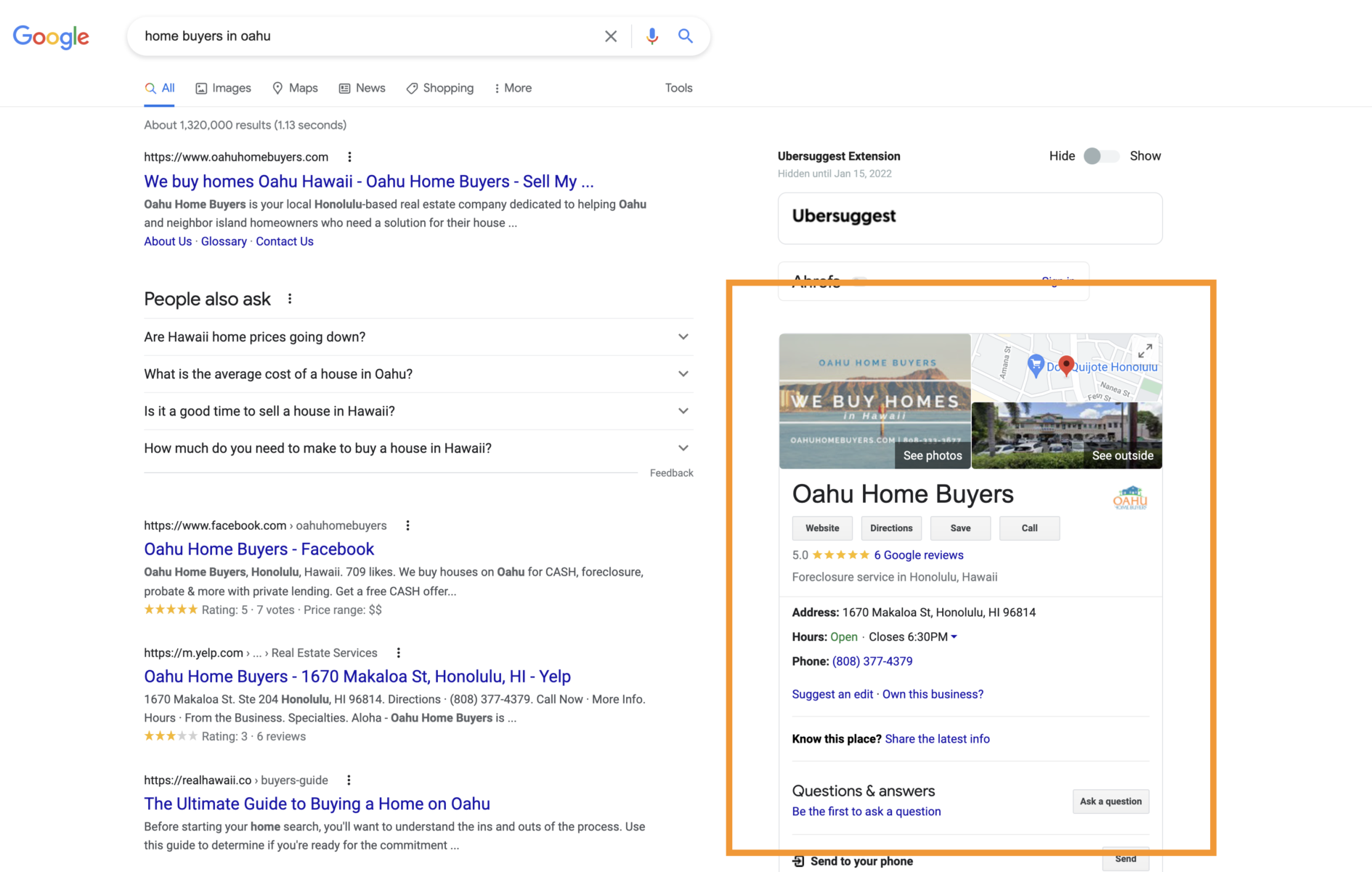 Google My Business Local SEO for Real Estate Buyers