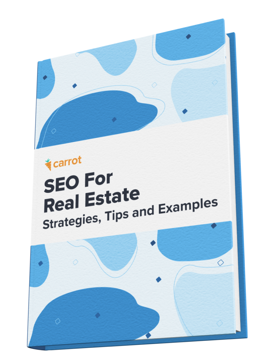 SEO for Real Estate book cover