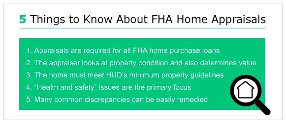 5 things to know about FHA home appraisals