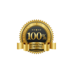 100% satisfaction guaranteed logo
