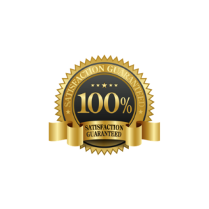 100% satisfaction guaranteed logo