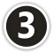 black number 3
